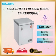 ELBA CHEST FREEZER (130L) EF-R1380(GR) FREEZER MURAH