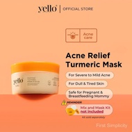 Yello Skincare Oatmeal Turmeric Mask & Scrub (OTMS)