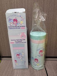 200ml 不鏽鋼保溫杯連芽茶濾網