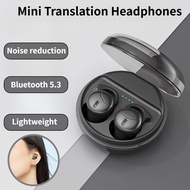 Q26 ENC Mini Portable Wireless Translation Headsets in-Ear Earphone Noise Reduction Earbud Invisible