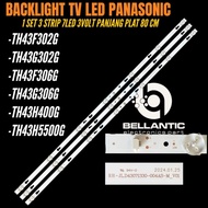PANASONIC 43 INCH LED TV BACKLIGHT TH-43F302G- TH-43G302G- TH-43F306G- TH-43G306G- TH-43H400G-TH-43H