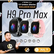 H9 Smartwatch Men Women Sports  H9 MAX 2.01” HD Touch Screen Game Bluetooth Music Receive/Dial Calls