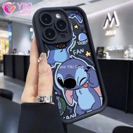 For Huawei Y9S Pura 70 Pro P40 Lite Y7A Y90 Nova 12 SE 12i 11i 10 SE 9 Stitch Tongue Out Cartoon Mul