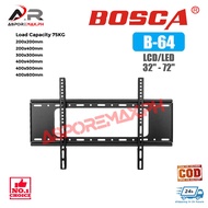 BOSCA TV Bracket LED/LCD/PDP 32" - 72" Flat Panel TV Wall Mount