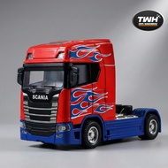 TWH DIECAST TRUCK TRANSFORMERS SCANIA - HEAD UNIT - Bahan Head Unit Metal - Mainan Pajangan Koleksi