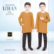 * New Arrival * Kurta IZHAN Kanak-Kanak Lelaki Plain by H&H Textiles