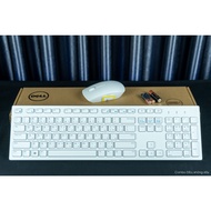 Dell / HP White Wired / Wireless Mouse Keyboard Combo, optional to choose from