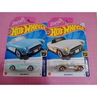 hot wheels 1956 corvette barbie Mattel Diecast muscle