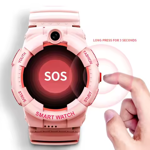 2022 Y01 Round Screen Montre Enfant Baby Child Wrist Watch Anti-Lost Phone Call Kids Smart Watch Sma