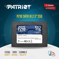 Patriot SSD P210 512GB Sata 3 - SSD 512 GB 2.5