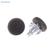 Sun 20Pcs M6 Thread Adjustable Furniture Levelers Screw In Chair Feet Durable Easy To Use Adjustable