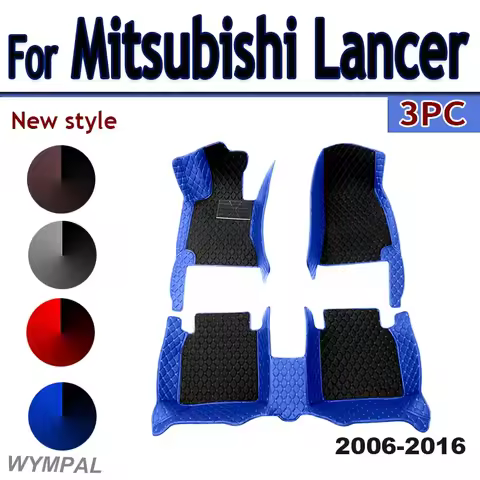 Car Floor Mat For Mitsubishi Lancer II Cedia Virage 2006 2007 2008 2009 2010 2011 2012 2013 2014 201