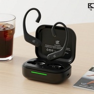 KZ AN01 Bluetooth 5.4 Wireless Earphones with Ear Hook, Active Noise Cancellation, LDAC HD Sound, Cu