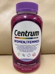 Centrum Complete Multivitamin and Mineral Supplement for Women 250 Tablet