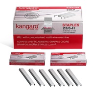 CONTENTS STAPLER KANGAROO RED NO. 23/6