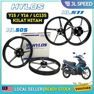 HITAM !! Lelong Price!! Y16zr Y16/Y15 Y15ZR/LC135 4S LC 135 SRL115 ENKEI HYLOS FG 511 505 SPORT RIM 