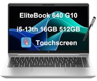 HP EliteBook 640 G10 Business Laptop (14" FHD Touchscreen, 13th Gen Intel i5-1335U, 16GB RAM, 512GB 