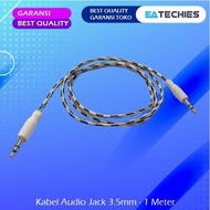 3.5mm Jack Audio Cable 1 Meter / 1M Thread Material Shoelace Pattern