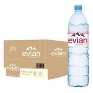 【小如的店】COSTCO好市多線上代購~Evian 依雲 天然礦泉水/瓶裝水(1500ml*12入) 217407