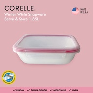 CORELLE Snapware Winter White Serve & Store 1.85L