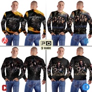 Crewneck Black Veil Brides Band Sweater Fullprint Polyester Jersey Material | BVB-872499507