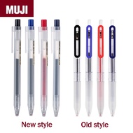 MUJI pen Ballpen Sign pen Black/Red/Blue Gel Ballpoint Pen 0.5mm Office supplies Student stationery