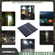 [cozyroomss.sg] 2W 4V Portable Solar Panel Solar Panel Charger Photovoltaic Cells for 1.2V 2xAA Rech