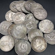 10 Pieces Non-Repetitive Iron Silver Dollars 5 Big Heads 5 Dragons Random Shipping Support 26.1.22