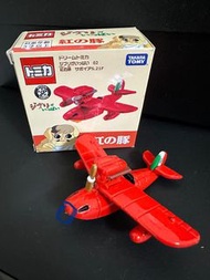 橡子共和國 紅豬 直升機 tomica 模型小飛機 宮崎駿 瑕疵品 二手 現貨 售價250