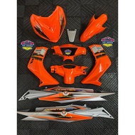 🇻🇳ORIGINAL EXCITER LC135 V1 COVERSET JUPITER MX ORANGE SILVER STRIPE TANAM LC135 V1 COVERSET STICKER