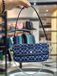 Coach CAT60 牛仔布Brook 鏈條肩背包 | 高級感百搭實用