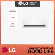 [WITH FREE INSTALLATION] LG 2.5 HP Split Type Aircon Dual Inverter HSN24ISY2