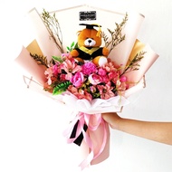 LARGE GRADUATION FLOWER BOUQUET - GRADUATION BOUQUET/ GRADUATION BOUQUET GRADUATIONbuket boneka GRAD