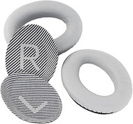 JULONGCR QC35 Replacement Pads QC15 Ear Pads QC25 Ear Cushion Kit QC35 II Earcups Ear Muffs Covers Parts Compatible with Bose QC45/AE2/Soundtrue/Soundlink/QC35/QC35 II Headphones. (QC35 Grey Pads)