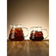 Japanese Style Coffee Hand Brewing Pot Sharing Cold Brewing Pot High Temperature Resistant High Boro