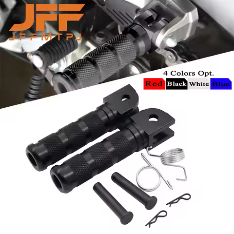 Motorcycle ATV CNC Pedal Foot Pegs FootRest Footpegs Rests Pedals For Honda Yamaha Suzuki Kawasaki C