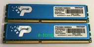 Patriot 8GB 2x4GB KIT DDR3-1600 PC3-12800 PSD38G1600KH PSD000844 Desktop Ram