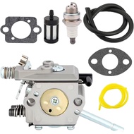 Carburetor with Fuel Line Filter Gasket Spark Plug for STIHL FS48 FS52 FS62 FS65 FS66 FS81 FS85 FS86