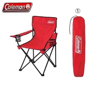 coleman เก้าอี้แคมป์ปิ้ง .พกพา พับได้ มีที่ใส่ขวดน้ำ Coleman Armchair