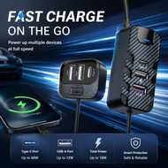 Dual Port 30w Fast Car Charger Adapter for Iphone Samsung Xiaomi USB Charger
