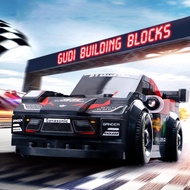 Goody Building Blocks Racing Building Block Model Educational Boy Enlightenment Assembling Toy Car 6