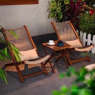 Camping Courtyard Chair Chair Foldable Outdoor Rattan Chair Red Camping Leisure Courtyard Chair Chai