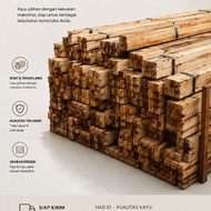 2x3 Reng Wood 2 Meters Long