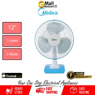 Midea Table Fan 12'' MF-12FT17NB / MF12FT17NB | Kipas Meja