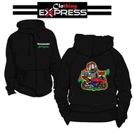 Kawasaki Ninja Hoodie Jacket with Zipper