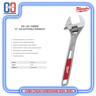 MILWAUKEE [12"] ADJUSTABLE WRENCH (48-22-7412X)