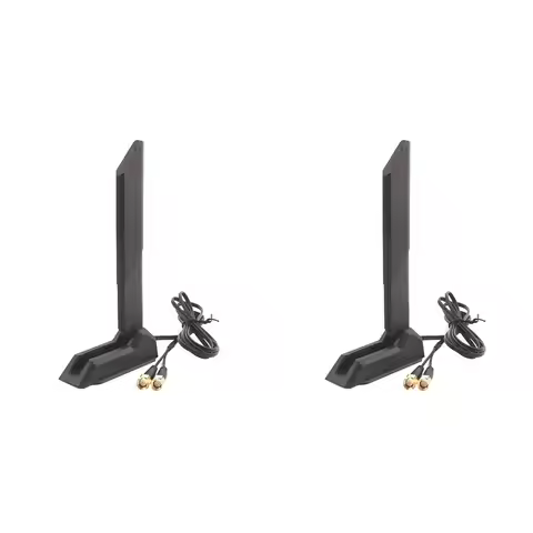 XB-2X External Wifi 6 6E Tri-Band Antenna 6Ghz 5.8Ghz 2.4Ghz Magnetic Base Replacement Antenna For P