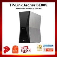 SG SELLER】TP-Link Archer BE805 BE19000 Tri-Band WiFi 7 Router Dual 10G Ports Whole Home Mesh