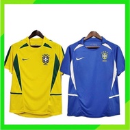 2002 Brazil Football Home Away Retro RONALDO Shirt #   9 Ronaldinho 11