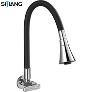 SIJIANG SUS304/water faucet/Swan faucet/Dishwashing faucet/Flexible wall Dishwashing faucet Kitchen 